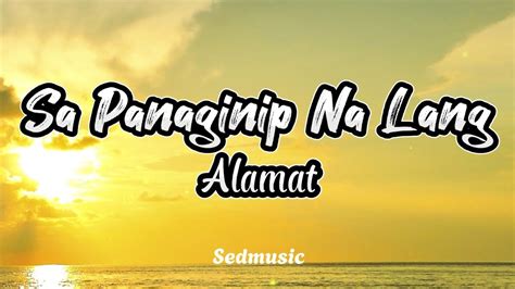 sa panaginip nalang.